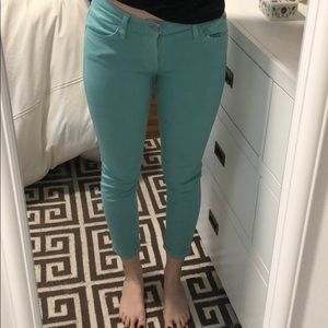 Seven for all mankind cropped skinny jeans